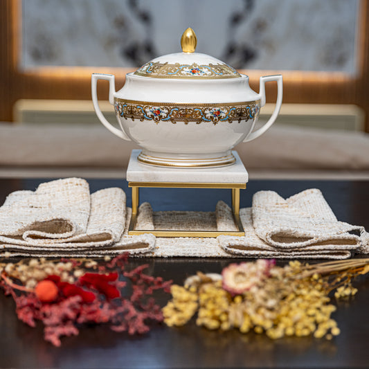 Regal Rosette Dining Set