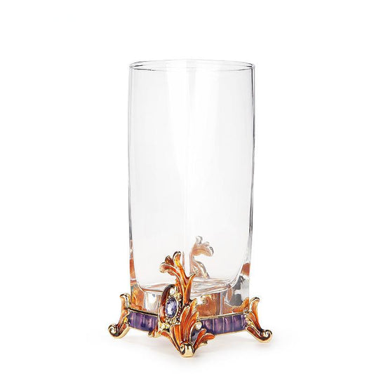 طقم إبريق وكأس طويل من الجمشت الإمبراطوري