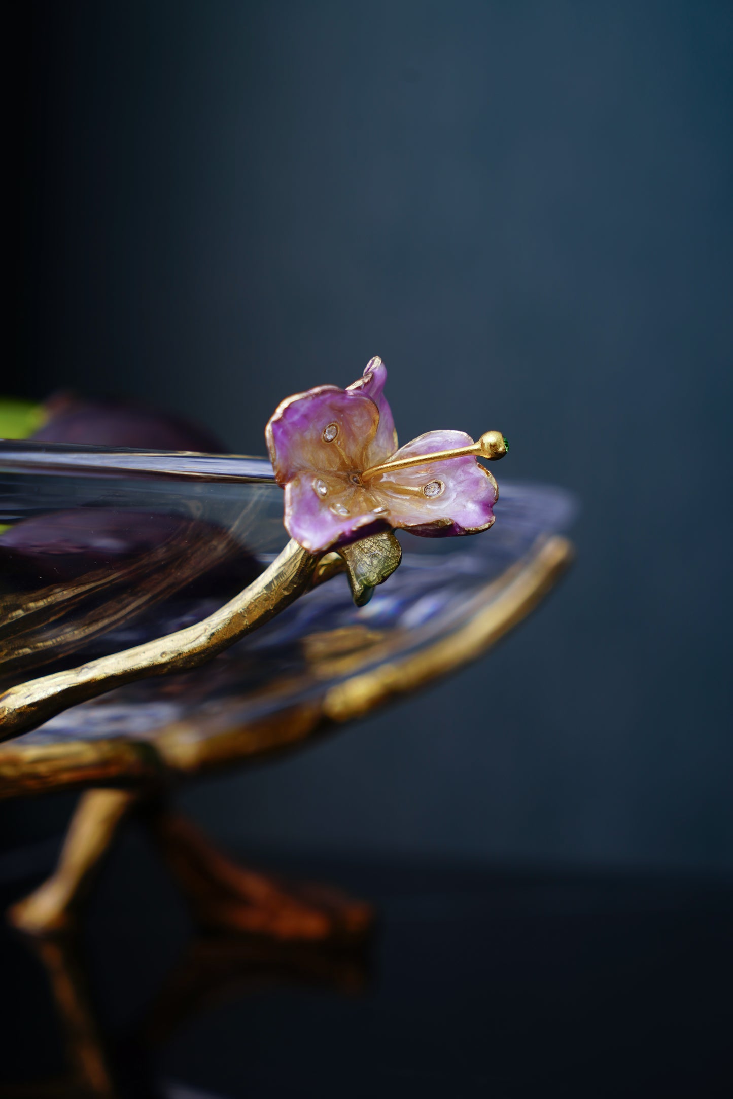 Gilded Blossom Leaf Sanctuary