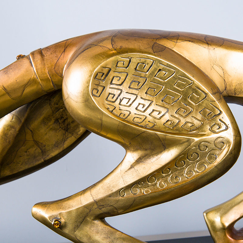 Gilded Predator Ornament