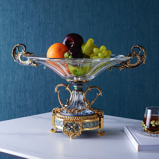 Royal Emerald Filigree Pedestal