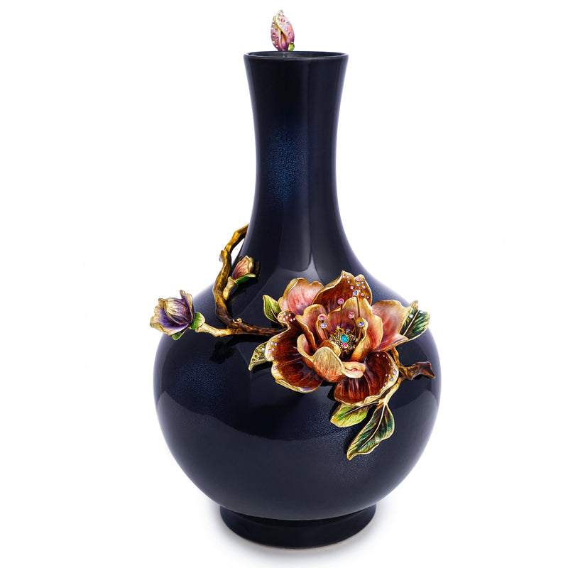 Midnight Majesty Flora Vase