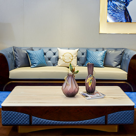 Amethyst Prism Glass Vase