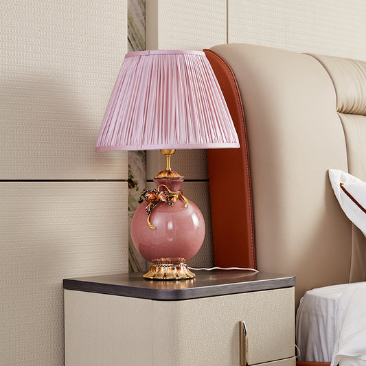 Blushing Blossom Heritage Table Lamp