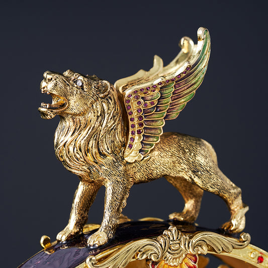 Majestic Winged Clock