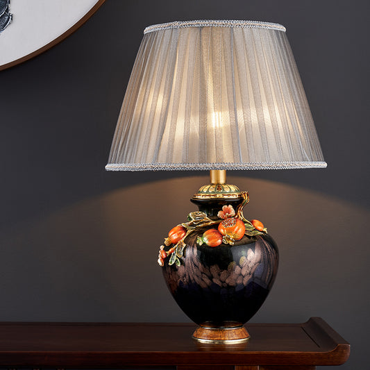 Midnight Pomegranate Heritage Lamp