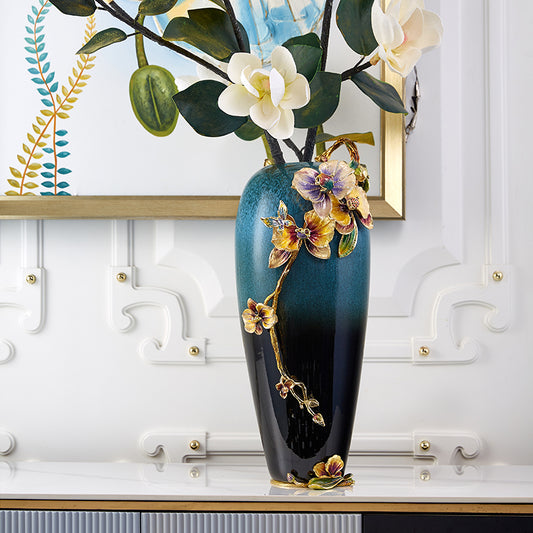 مزهرية ملكية على شكل زهرة الأوركيد الشفقية