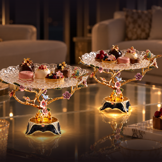 Gilded Butterfly Garden Stand