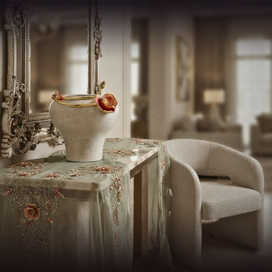 Blushing Peony Porcelain Sanctuary