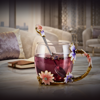 Lavender Bloom Artisan Cup