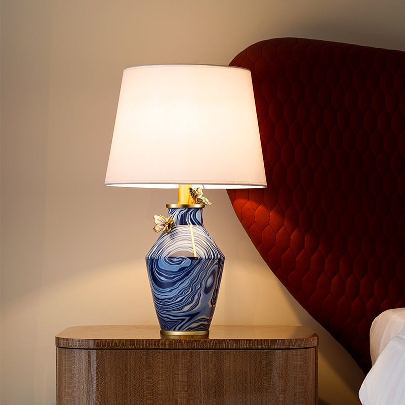 Sapphire Wing Marble Lamp