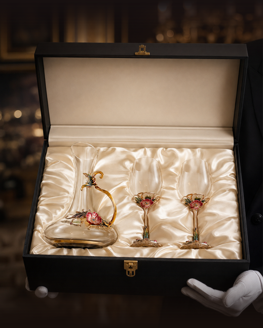 Twilight Bloom Wine Set