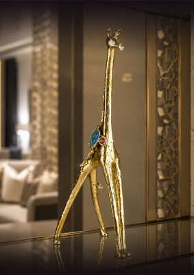 Giraffe of Gold Ascent Ornament