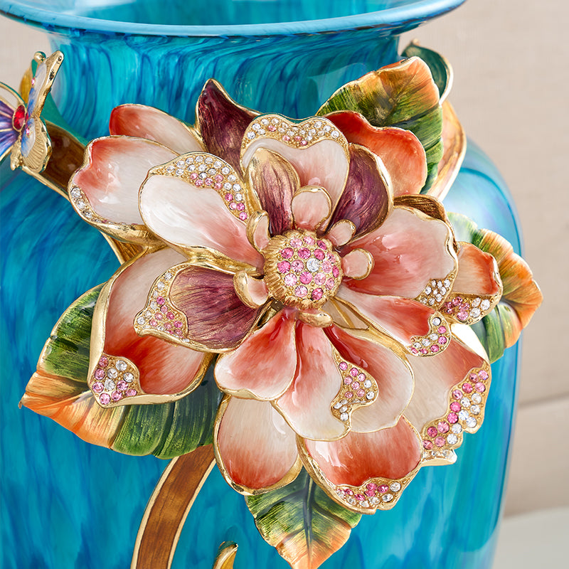 Glass vase - luxury elegant flower vase