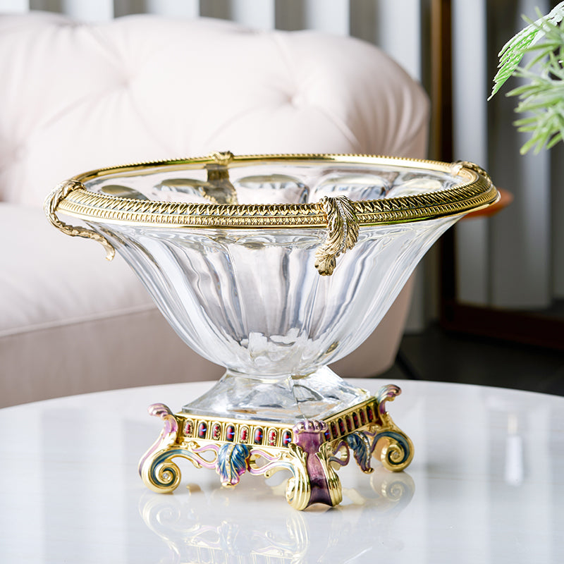Imperial Orchard Crystal Bowl