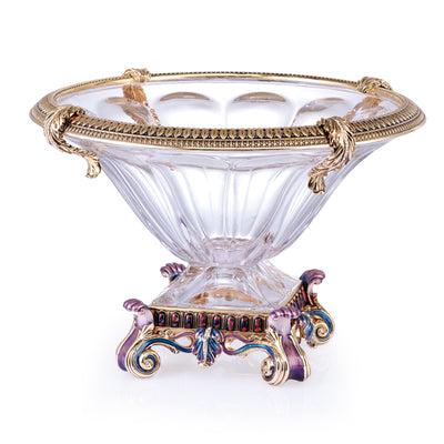 Imperial Orchard Crystal Bowl