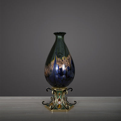 Lusso Vita "Fabula" Jeweled Gallery Vase
