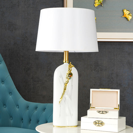 The "Celeste" Jeweled Marble Table Lamp
