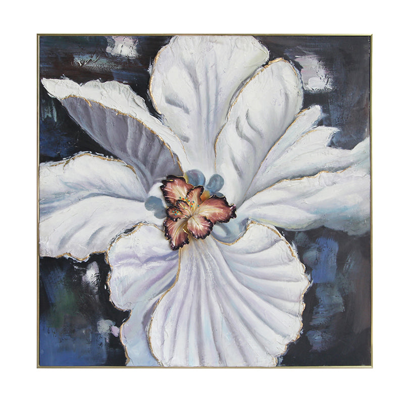Midnight "Ethereal Orchid" 3D Textured Art
