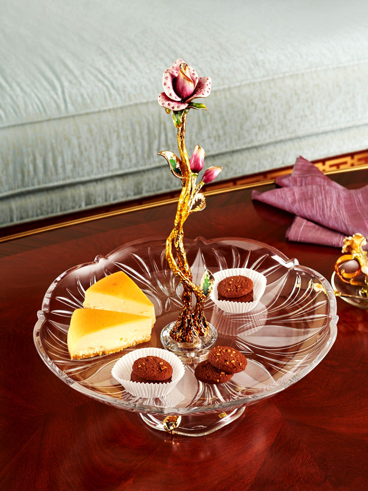 Gilded Rose Crystal Splendor