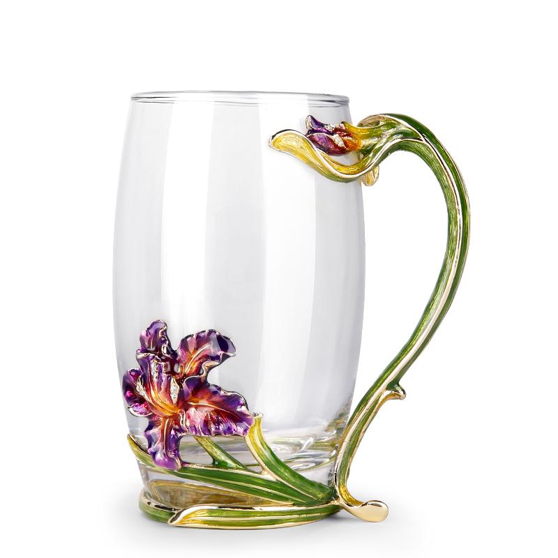Violet Iris Garden Set