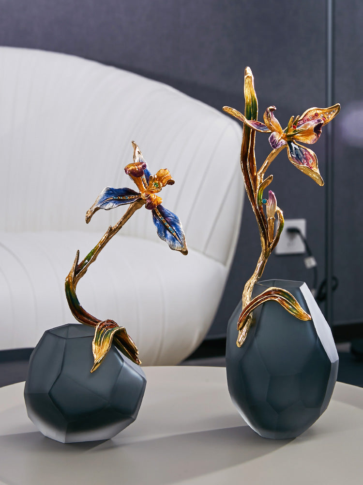 مزهرية ميدنايت بلوم متعددة الأوجه