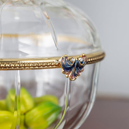 Imperial Crown Jeweled Candy Jar