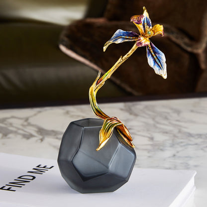 مزهرية ميدنايت بلوم متعددة الأوجه