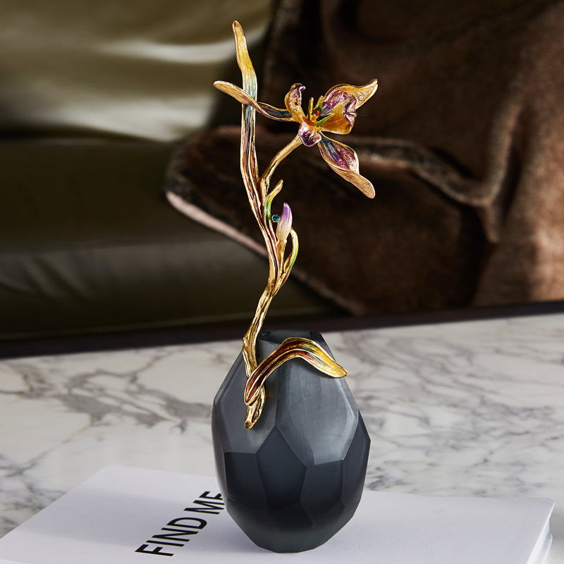 مزهرية ميدنايت بلوم متعددة الأوجه