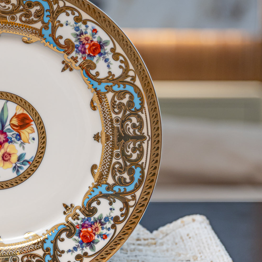 طقم سفرة الورد الملكي