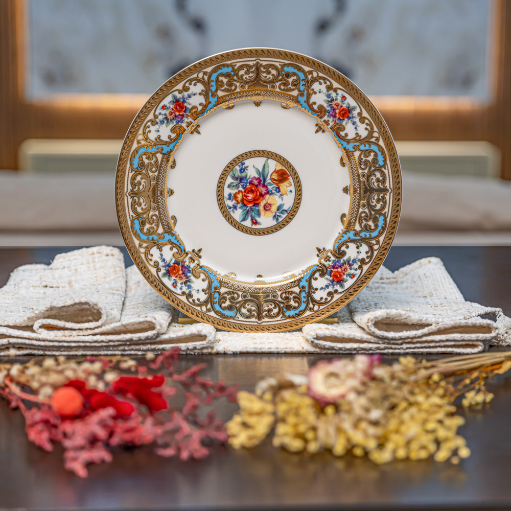 طقم سفرة الورد الملكي