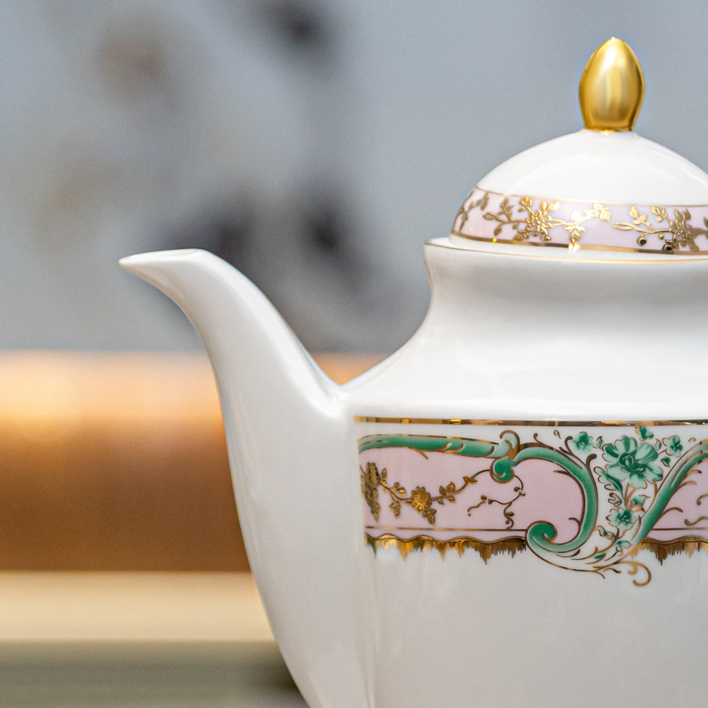 طقم شاي الوُردة الملكية