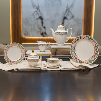 طقم شاي الوُردة الملكية