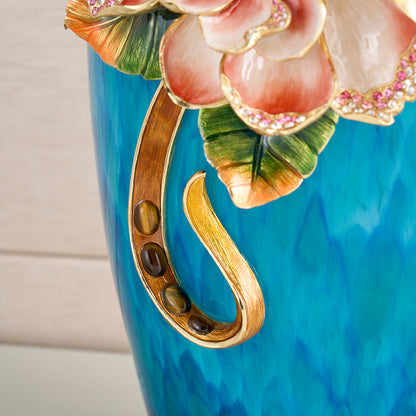 Glass vase - luxury elegant flower vase