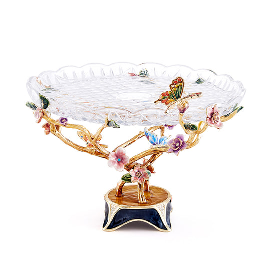 Gilded Butterfly Garden Stand