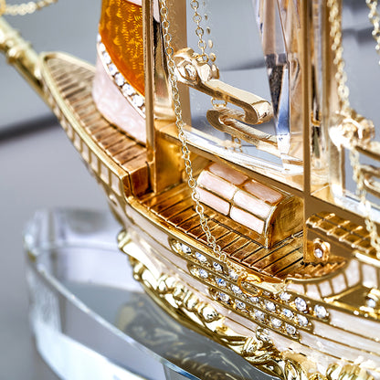 Golden Horizon Sailboat