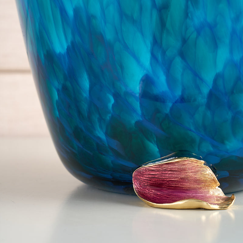 Glass vase - luxury elegant flower vase