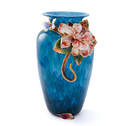 Glass vase - luxury elegant flower vase