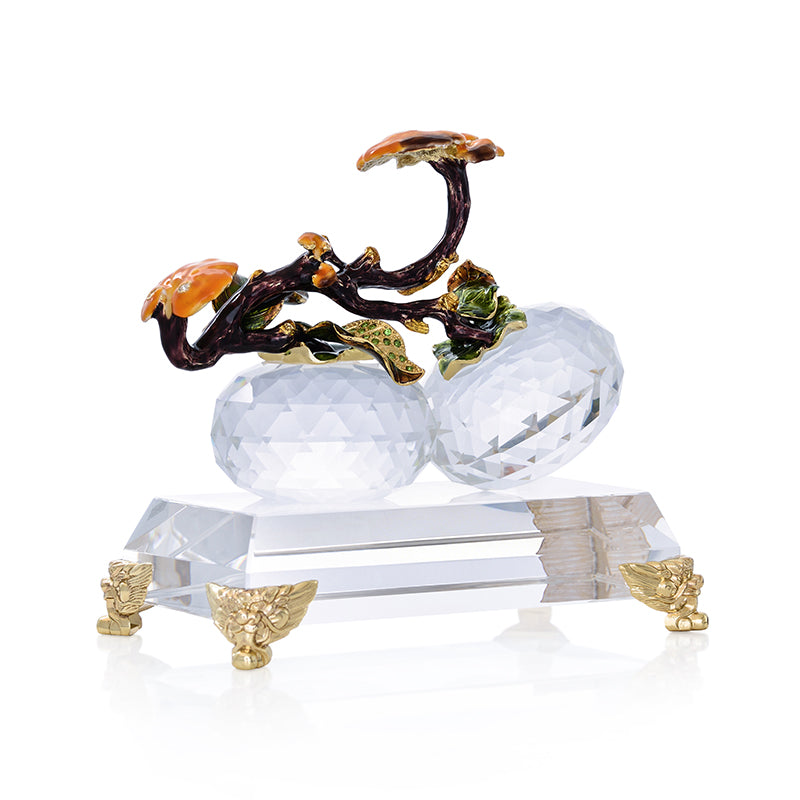 Gilded Harvest Prismatic Sculpture