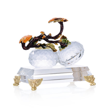 Gilded Harvest Prismatic Sculpture