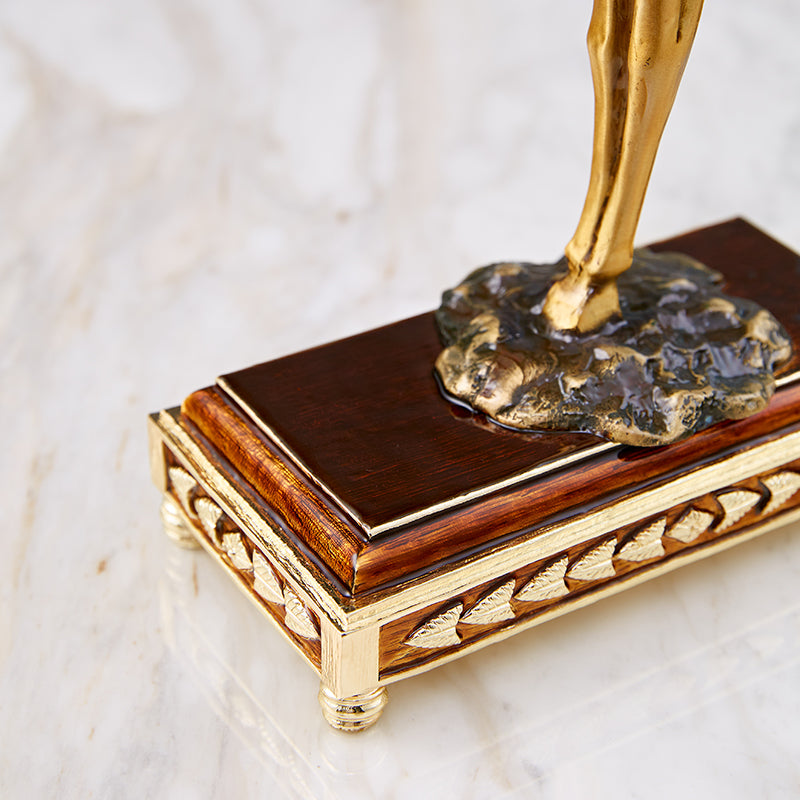 Golden Stag Majesty Figurine