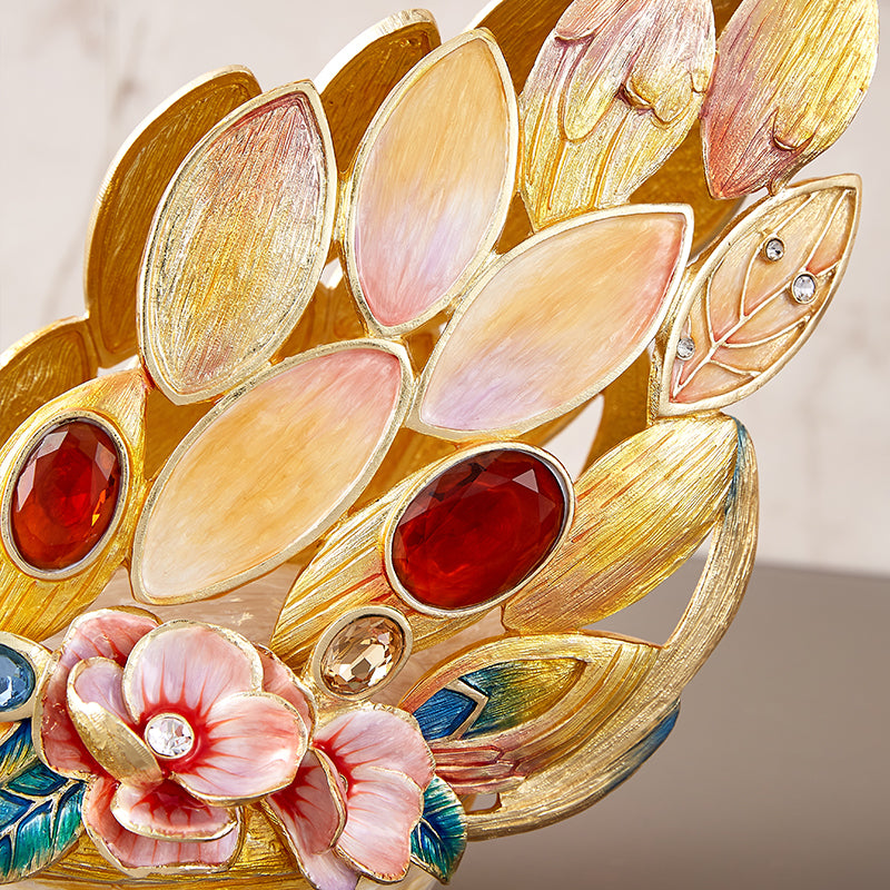 Eternal Grace Jeweled Swan Duo
