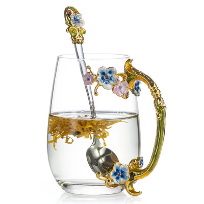 Sip of Lavender Glass