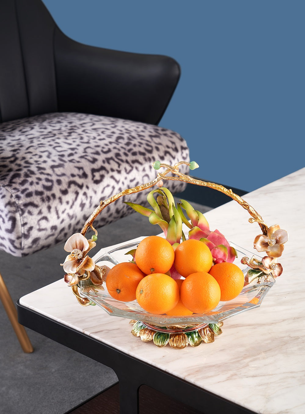 Gilded Orchard Bloom Basket