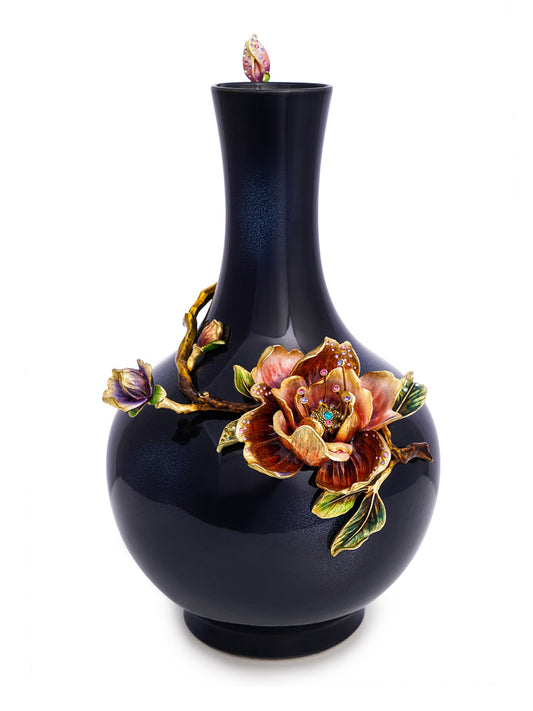 Midnight Majesty Flora Vase