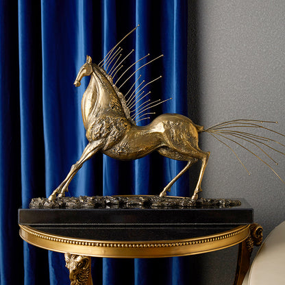 Gilded Majesty Ornament