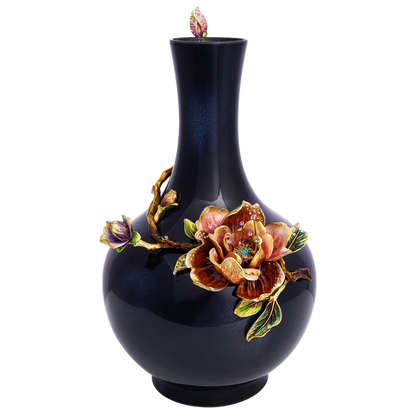Midnight Majesty Flora Vase