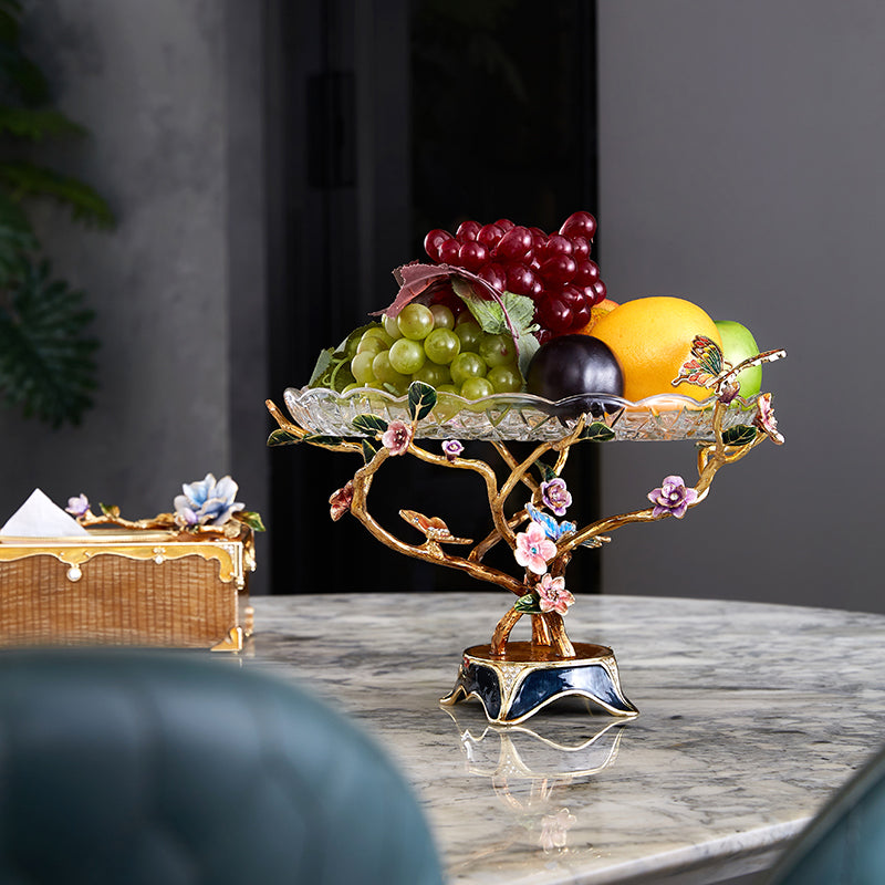 Gilded Butterfly Garden Stand