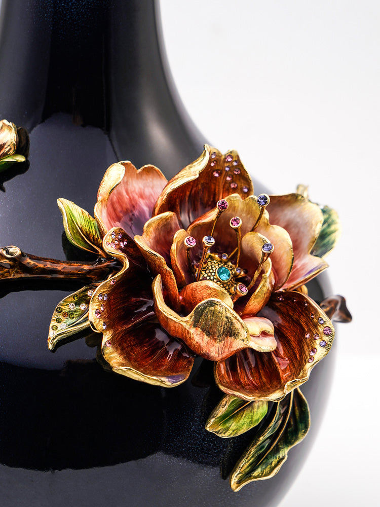 Midnight Majesty Flora Vase