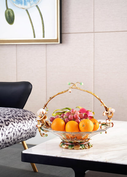 Gilded Orchard Bloom Basket